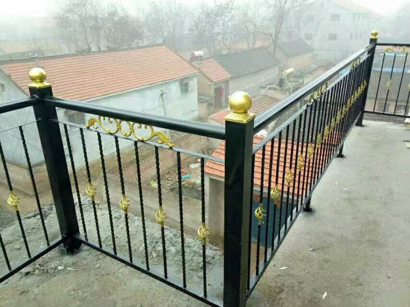 鐵藝護欄實拍